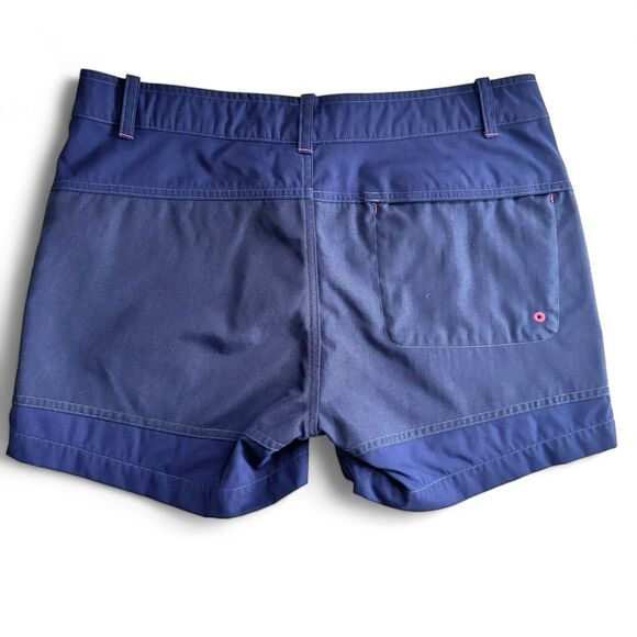 Sperry Top-Sider Women's Tech Board Shorts Nylon Supplex Navy/Red Sailing Size M - Picture 2 of 13